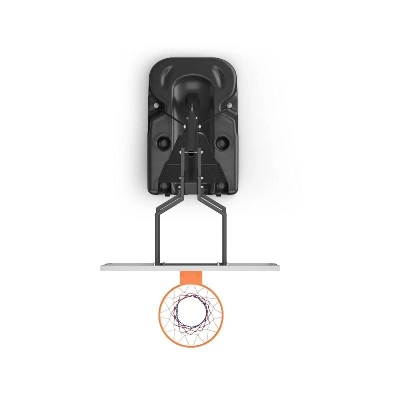 Баскетбольная стойка UNIX Line B-Stand-TG 54x32" (140 х 82 см) R45 H230-305 см