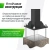 Баскетбольная стойка стационарная UNIX Line B-Stand-PC 72"x42" (180 х 105 см) R45 H230-305 см